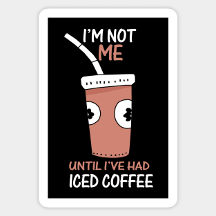 I'm need more iced coffee please Sticker